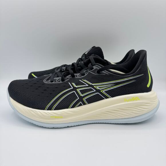 ASICS Gel-Cumulus 26 Black Safety Yellow Road Running Sneakers Men’s Size 9 main image 6